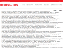 Tablet Screenshot of newswins.com
